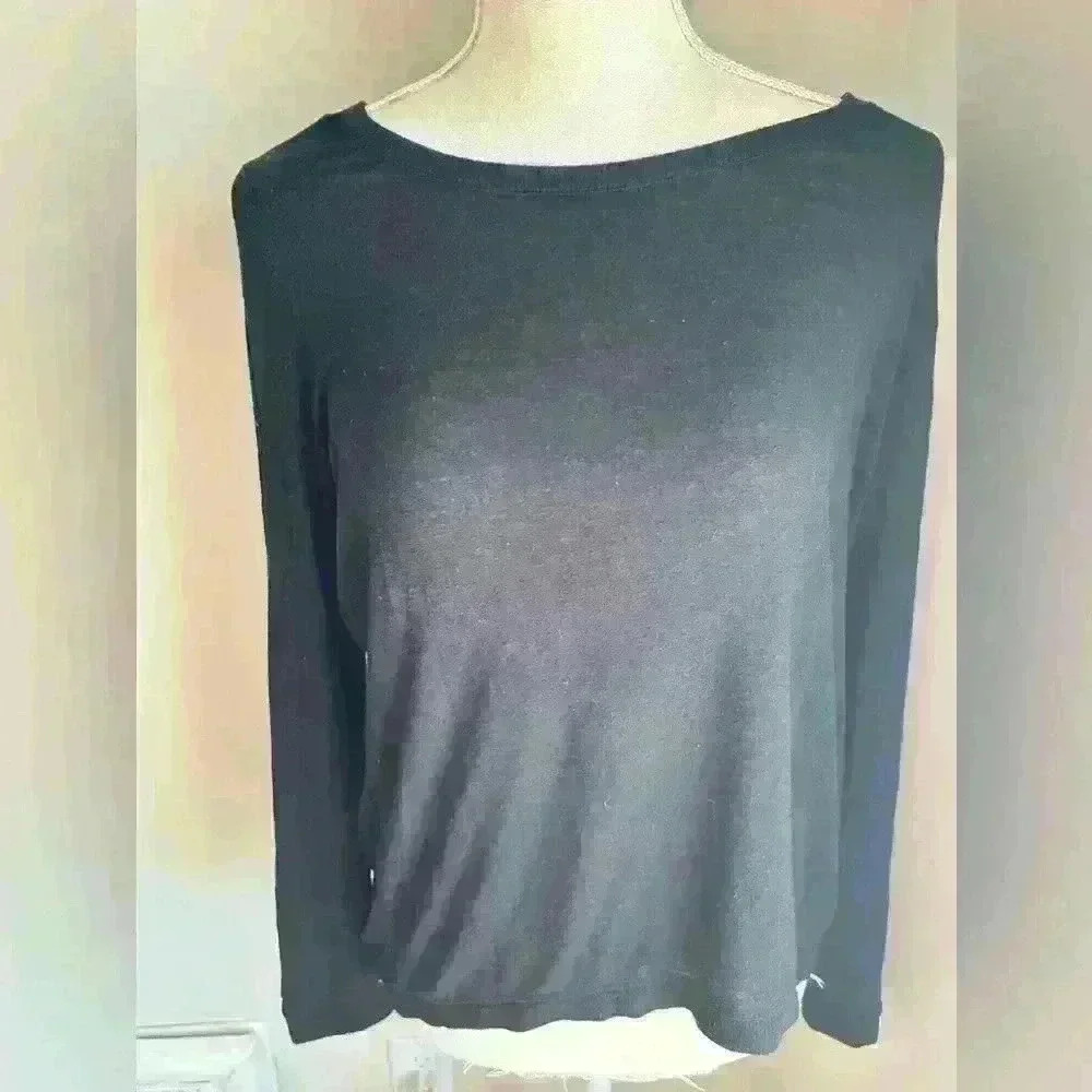 Medium Zara Trafaluc top with elbow patches